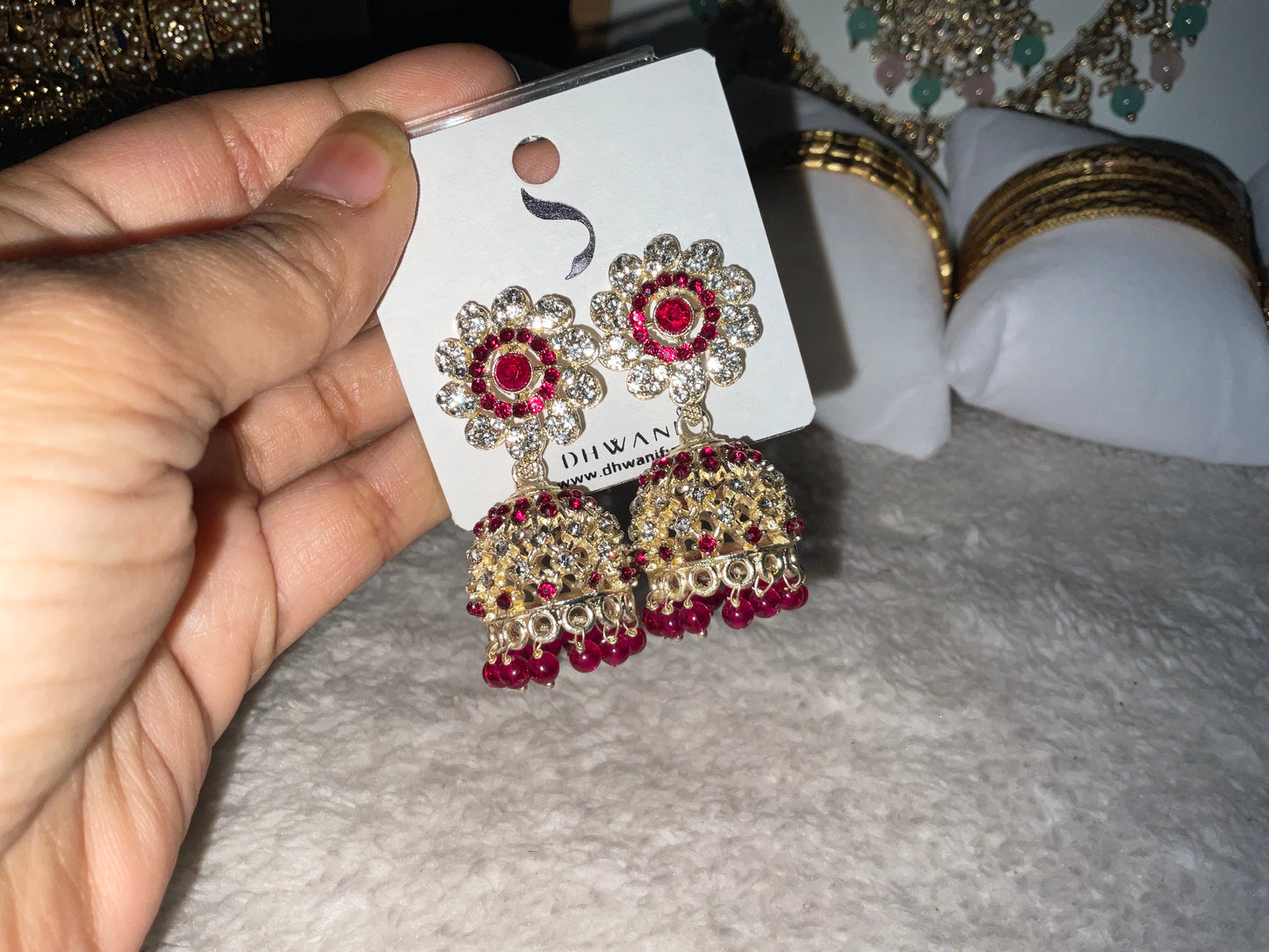Handmade Indian Kundan Earring Jewelry Indian Earring for Ladies special event