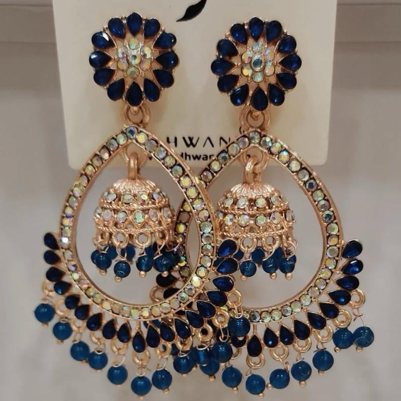 Jewelry Polki Jhumki Earrings with Elegant Design, Drop Earrings, very light weight.