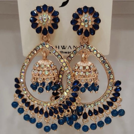 Jewelry Polki Jhumki Earrings with Elegant Design, Drop Earrings, very light weight.
