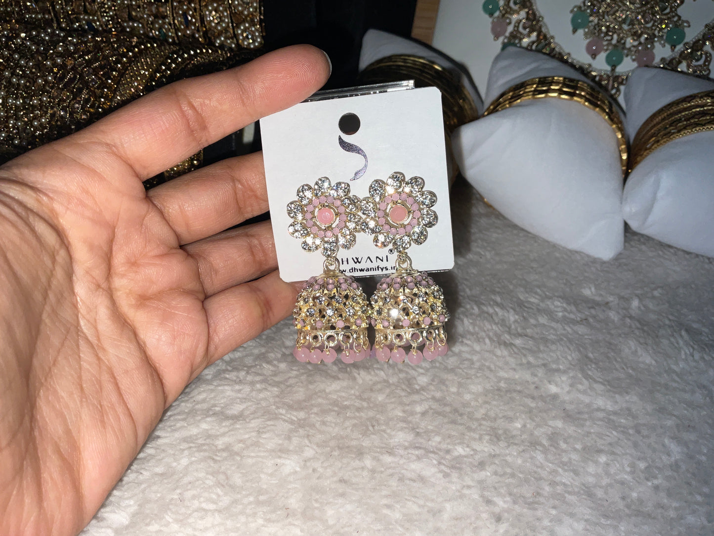 Handmade Indian Kundan Earring Jewelry Indian Earring for Ladies special event