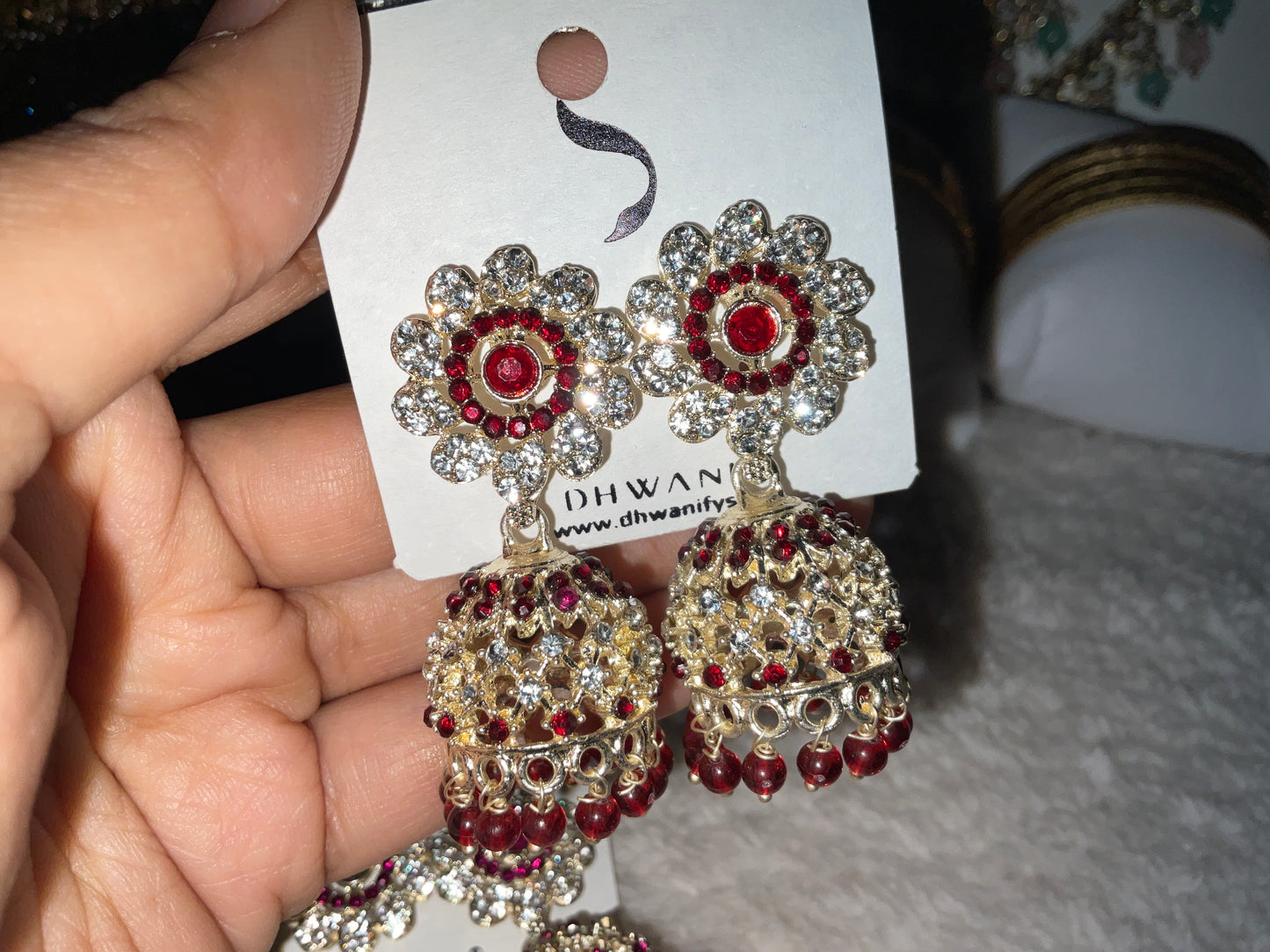 Handmade Indian Kundan Earring Jewelry Indian Earring for Ladies special event